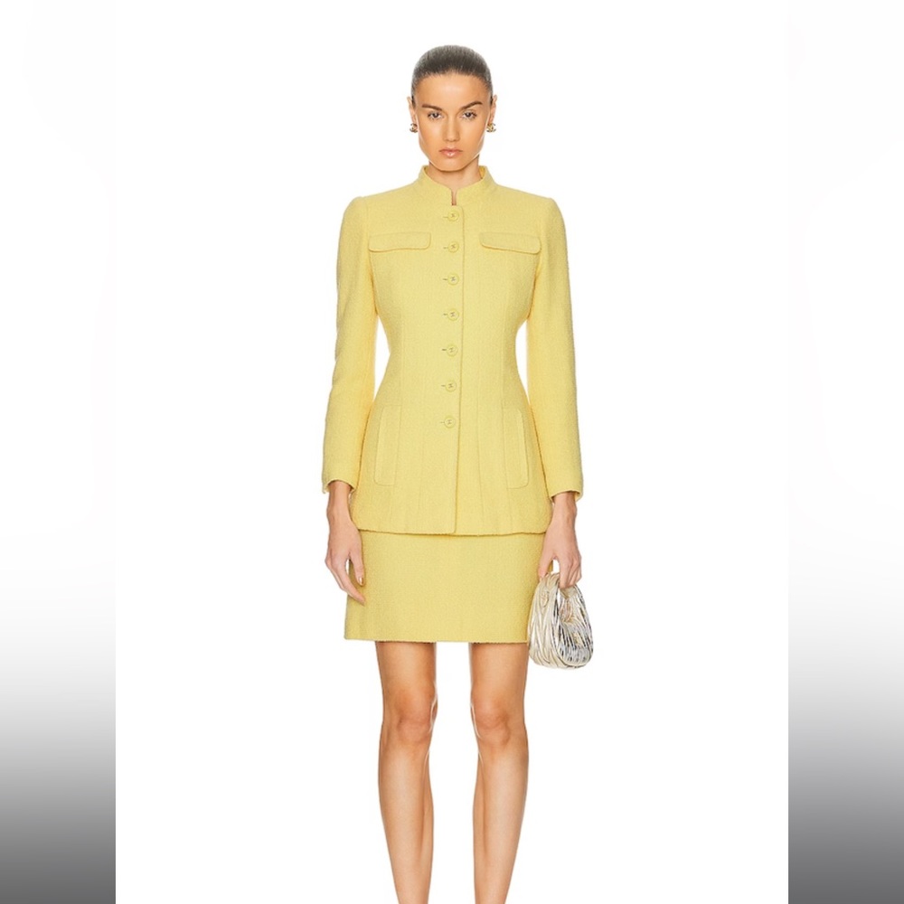 Authentic Chanel jacket and skirt set